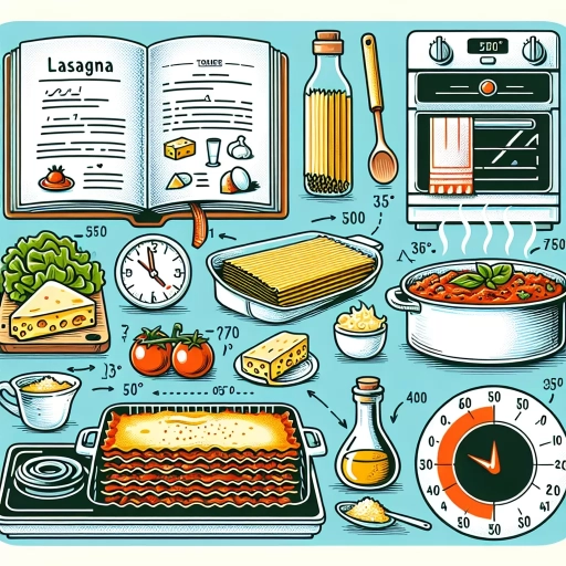 what temp to cook lasagna