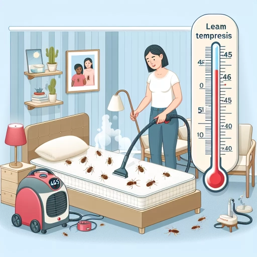 what temperature kills bed bugs