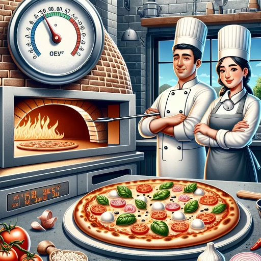 what temperature to cook pizza