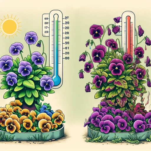 what temperature will kill pansies