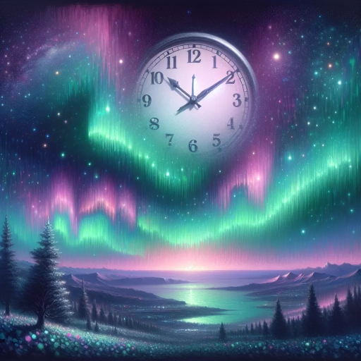 what time can i see the northern lights tonight