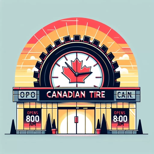 what time does canadian tire open