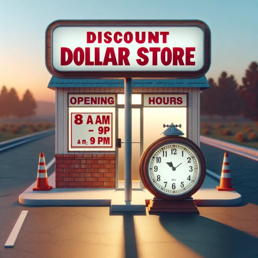 what time does dollar store open