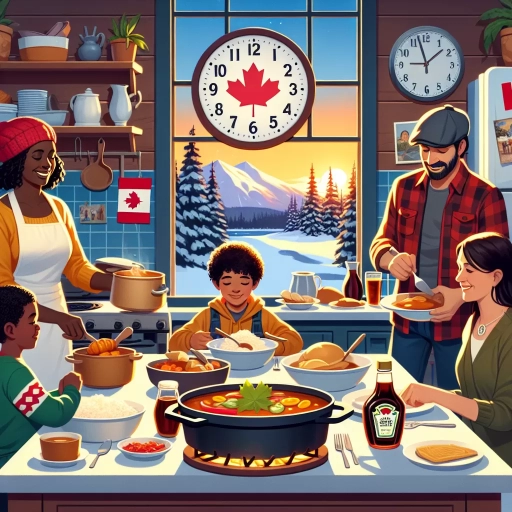 what time is dinner in canada