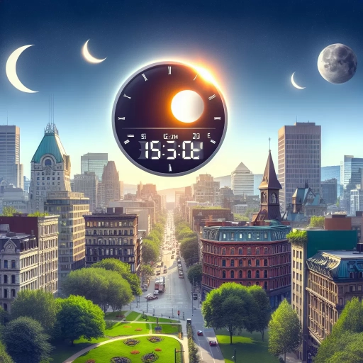 what time is the solar eclipse in montreal