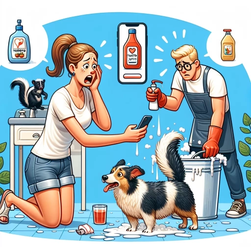 what to do when dog gets sprayed by skunk