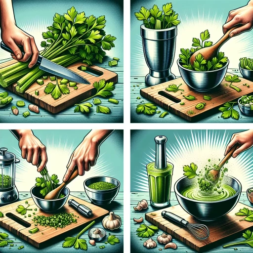 what to do with celery leaves