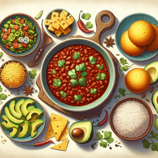 what to eat with chili