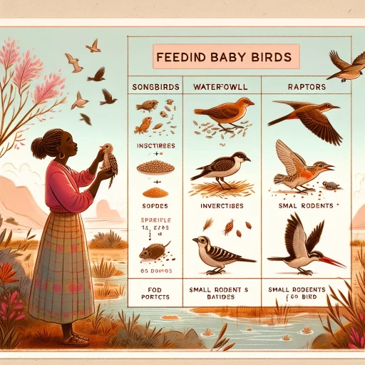 what to feed baby birds