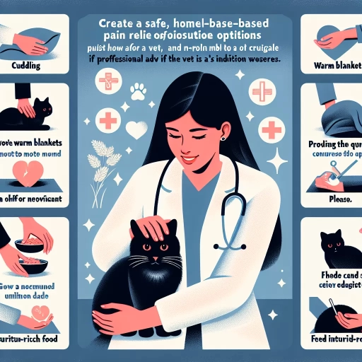 what to give a cat for pain at home