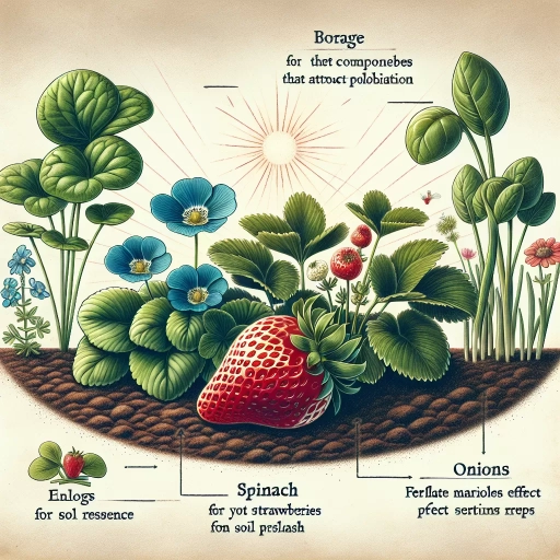 what to plant with strawberries