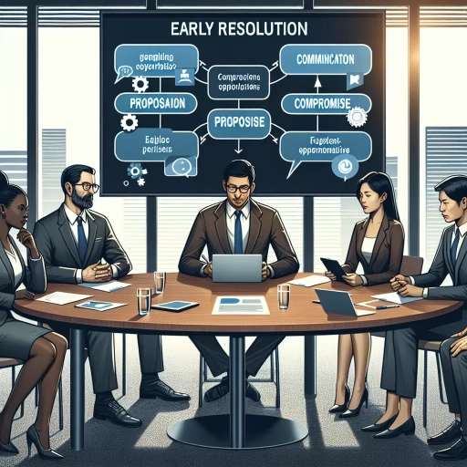 what to say at early resolution meeting