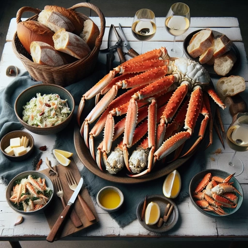 what to serve with crab legs