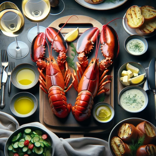 what to serve with lobster tails