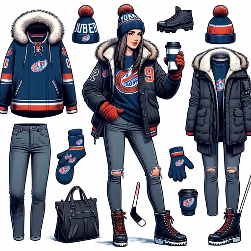 what to wear to a hockey game woman