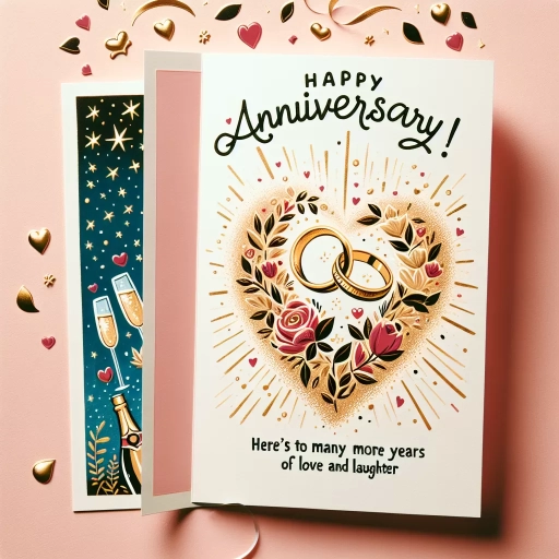 what to write in anniversary card