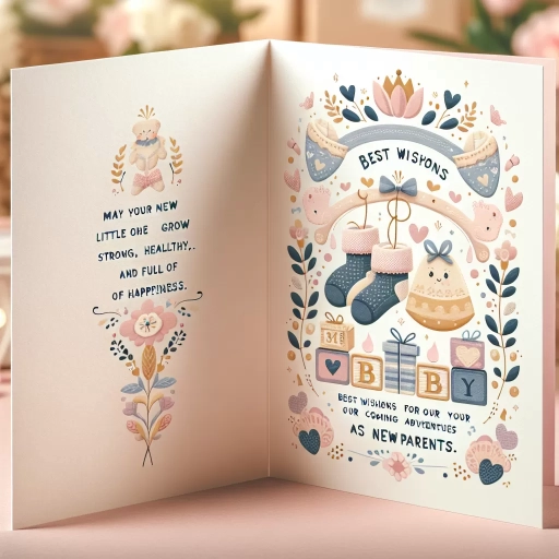 what to write in baby shower card