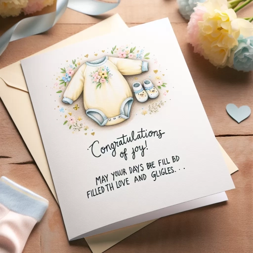 what to write on a baby shower card