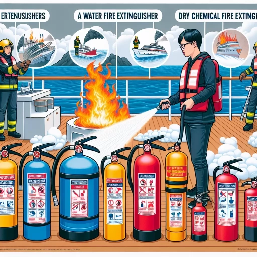 what type of fire extinguisher for boat