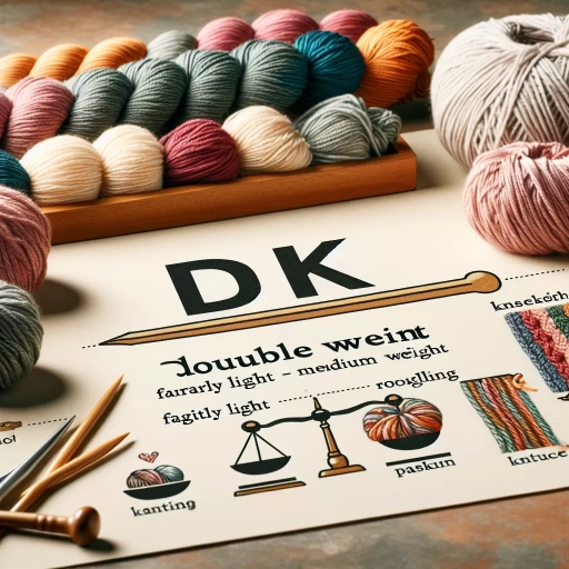 what weight is dk yarn