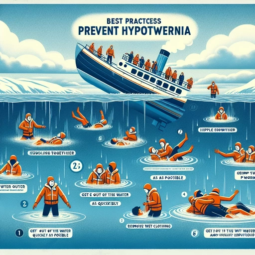 when a boat has capsized in cold water, what is the best way to prevent hypothermia?