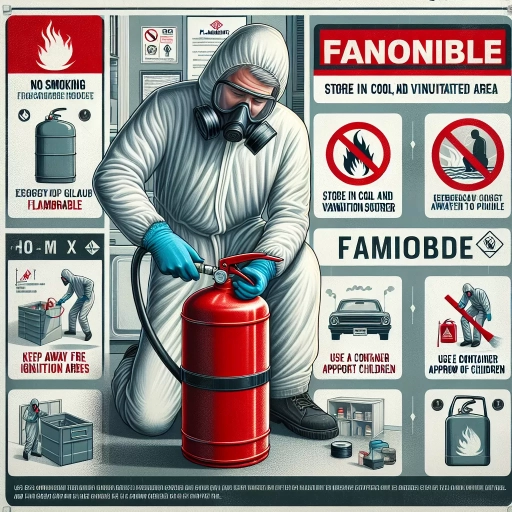 when storing gasoline what precautions do you need to follow