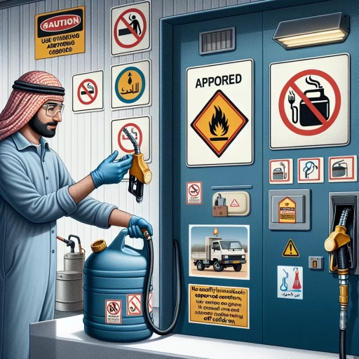 when storing gasoline what precautions should be taken