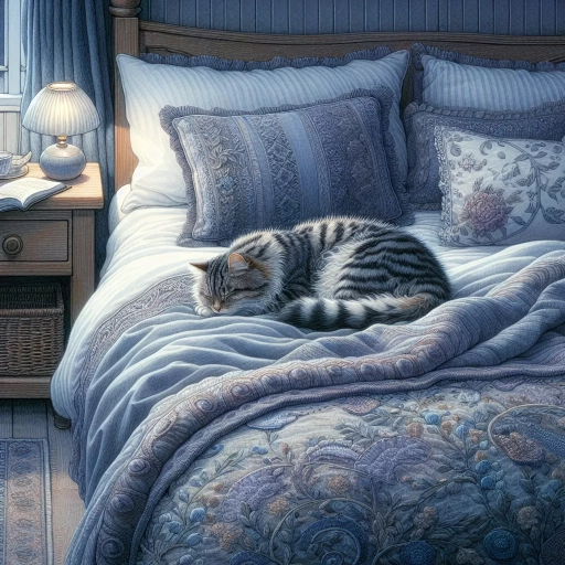 where your cat sleeps on your bed and what it means