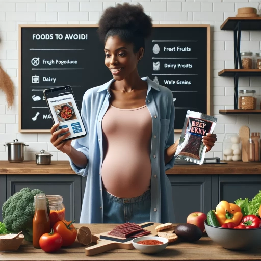 can you eat beef jerky when pregnant