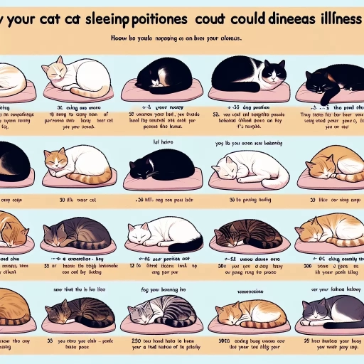 cat sleeping positions when sick