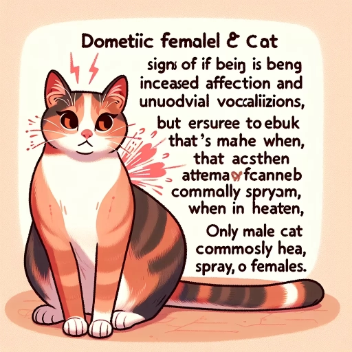 do female cats spray when in heat