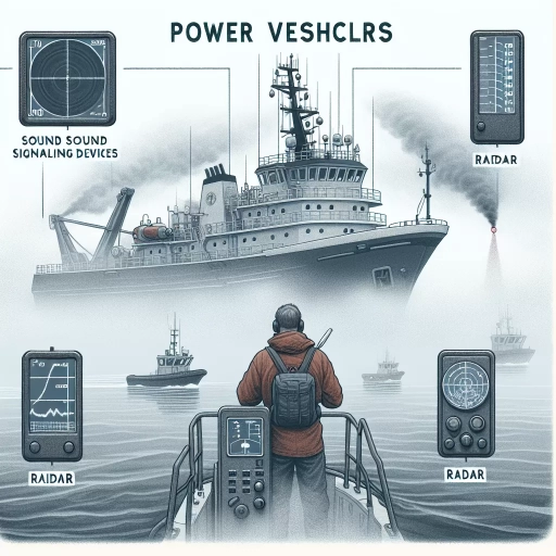 from the following choices what should a power vessel do when operating in the fog?