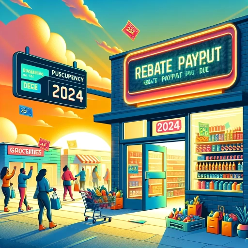 grocery rebate 2024 when will it be paid