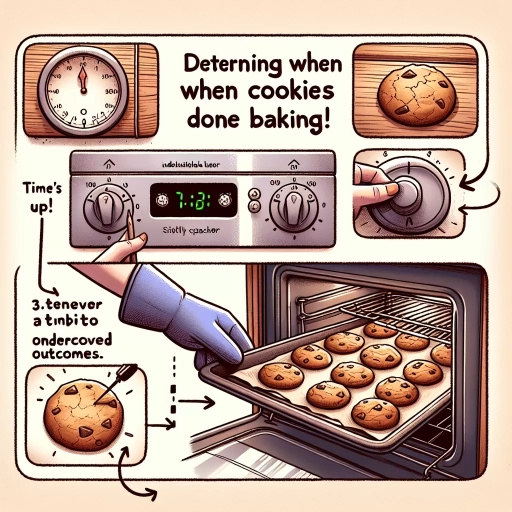 how to know when cookies are done