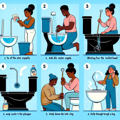 how to unclog a toilet without a plunger when the water is high