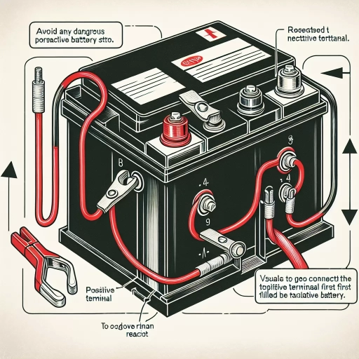 positive or negative first when connecting a battery