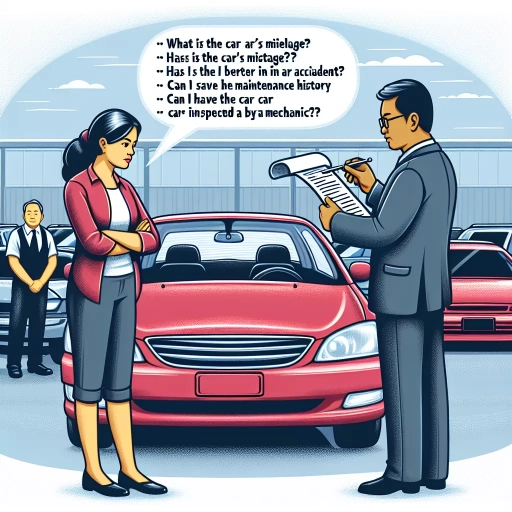 questions to ask when buying a used car