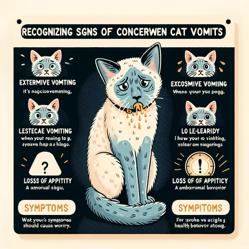 vomiting in cats when to worry