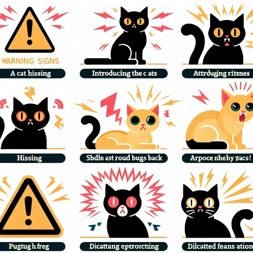 warning signs when introducing cats