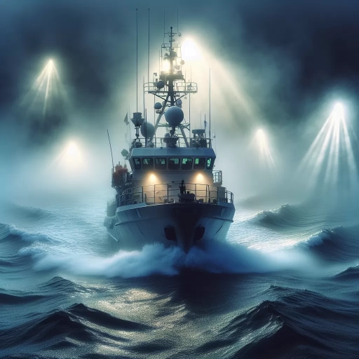 what should a power vessel do when operating in the fog