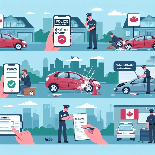 what to do when someone hits your parked car canada