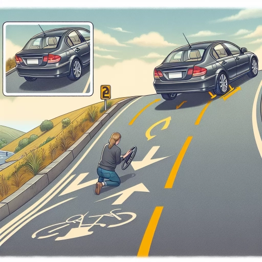 what way should you turn your wheels when parking uphill without a curb?