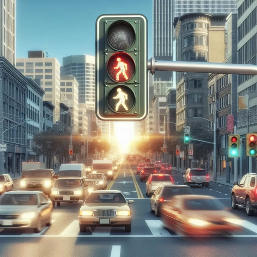 when a ___ pedestrian-activated light is flashing above the street, slow down and be ready to stop.