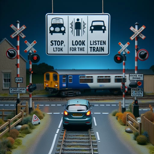 when approaching a level railway crossing with the gates down, the driver of a motor vehicle must: