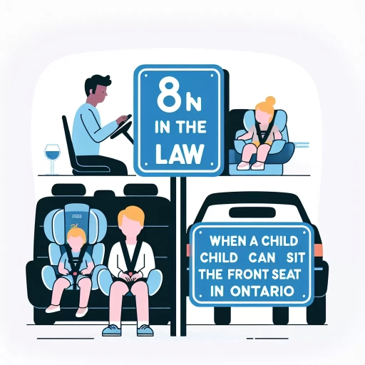 when can a child sit in the front seat in ontario