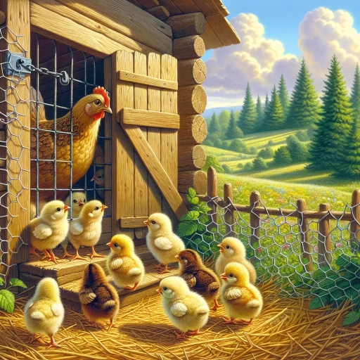 when can chicks go outside