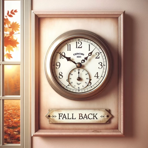 when do clocks fall back 2023