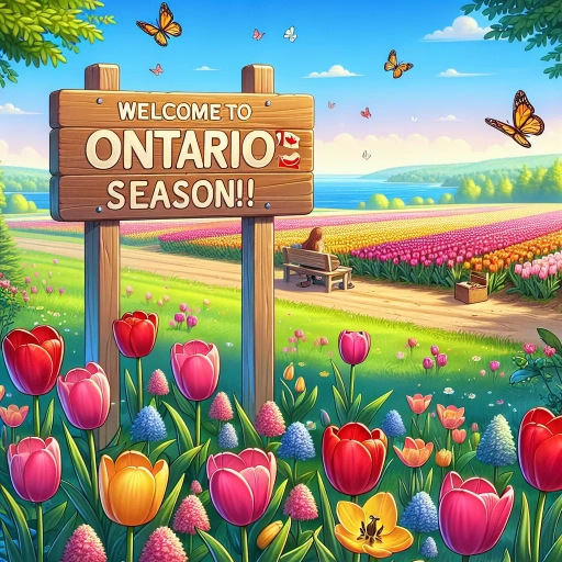 when do tulips bloom in ontario