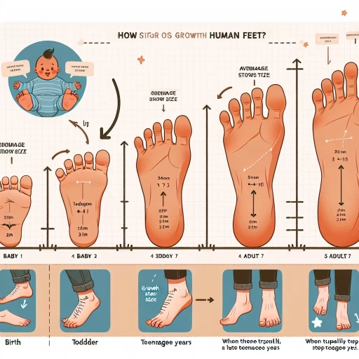 when do your feet stop growing