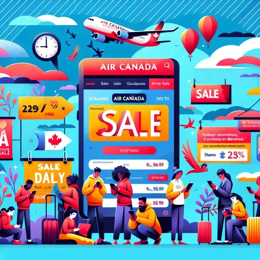 when does air canada have sales